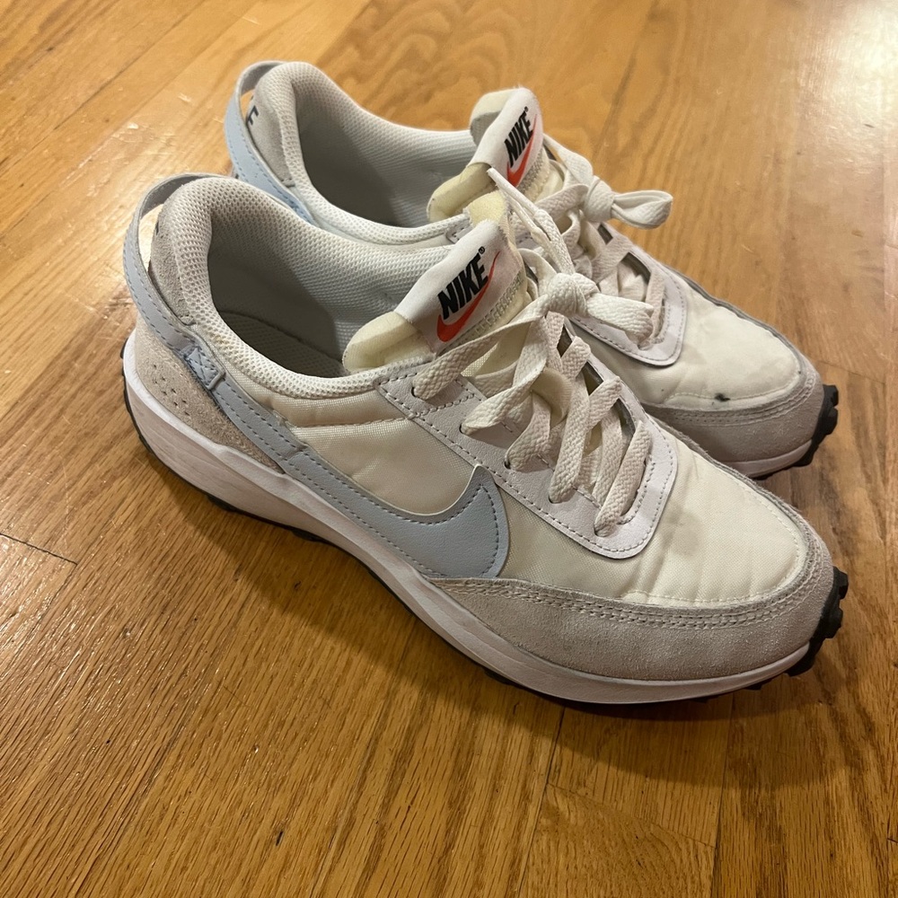 Nike White and Gray Sneakers